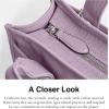 imageCoach Womens Cargo Tote 26Soft Purple