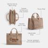 imageCoach Womens Cargo ToteDark Natural