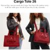 imageCoach Womens Cargo ToteLh1941 Red