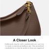 imageCoach Womens Soft Pebble Leather Cary Crossbody BagDark Stone