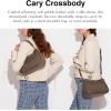 imageCoach Womens Soft Pebble Leather Cary Crossbody BagDark Stone