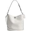 imageCoach Willow Soft Bucket Bag in Signature Canvas LHWhite Chalk