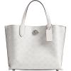 imageCoach Willow Tote 24 in Signature Canvas LHWhite Chalk