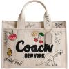 imageCoach Womens Sketch Print Cargo ToteB4Natural Multi