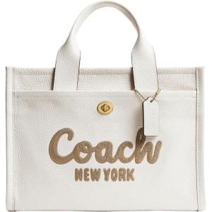 imageCoach Bubble Leather Cargo ToteB4Chalk