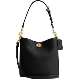 imageCoach Willow Soft Bucket Bag 19Black