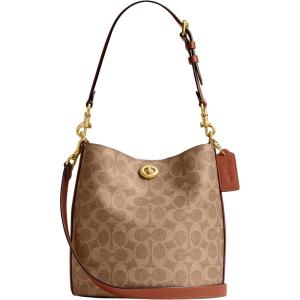 imageCoach Willow Soft Bucket Bag 19Tan Caramel