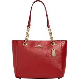 imageCoach Womens Cammie Chain ToteRed Apple