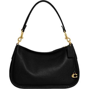 imageCoach Womens Soft Pebble Leather Cary Crossbody BagBlack