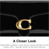 imageCOACH Tabby Chain ClutchB4Black