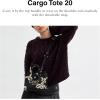 imageCoach Cargo Tote 20Black Multi