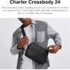 imageCoach Charter Crossbody 24Black