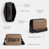 imageCoach Charter Crossbody 24Tan Multi
