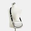 imageCoach Charter Flap Crossbody 24 WhiteBlack Sig