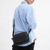 imageCoach Charter Flap Crossbody Bag 24 in Denim Washed Black