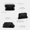 imageCoach Charter Slim CrossbodyBlack