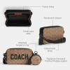 imageCoach Charter Slim CrossbodyTan Multi
