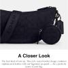 imageCoach Hall Soft Sling Bag in Signature Jacquard Midnight Navy