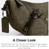imageCoach Hall Soft Sling Bag in Signature Jacquard Olive Drab