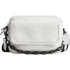 imageCoach Charter Flap Crossbody 24 WhiteBlack Sig