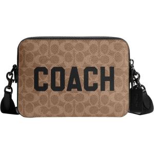 imageCoach Charter Crossbody 24Tan Multi