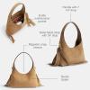 imageCoach Brooklyn Shoulder Bag 23 with FringeB4Sand