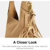 imageCoach Brooklyn Shoulder Bag 23 with FringeB4Sand