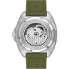 imageCoach Charter Mens 3H Multifunction Automatic Watch  Silicone Strap  Water Resistant up to 5ATM50 Meters  Gift for Him  Premium Fashion  SelfWinding  445mmBlackGreen