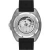 imageCoach Charter Mens 3H Multifunction Automatic Watch  Silicone Strap  Water Resistant up to 5ATM50 Meters  Gift for Him  Premium Fashion  SelfWinding  445mmBlackGrey