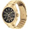 imageCoach Jackson Mens Chronograph Watch  Luxury Fashion Timepiece for Daily Elegance  Water ResistantGold Plated