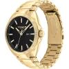 imageCoach Jackson Mens Watch 3H Quartz Bracelet Watch with Day Date Window  Water Resistant 3 ATM30 Meters  Gift for Him  Premium Fashion Timepiece for Everyday Style  45mmGold Plated