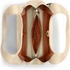 imageCoach Polished Pebble Leather Lana Shoulder BagB4Ivory