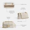 imageCoach Tabby Shoulder Bag 20B4Chalk