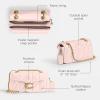 imageCoach Tabby Shoulder Bag 20Blush