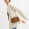 imageCoach Tabby Shoulder Bag 20Honey Brown