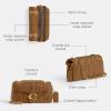 imageCoach Tabby Shoulder Bag 20Honey Brown
