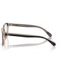 imageCoach Womens Hc6224u Universal Fit Square Prescription Eyewear FramesBlackTransparent BlushDemo Lens