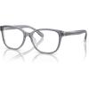 imageCoach Womens Hc6224u Universal Fit Square Prescription Eyewear FramesDark GreyLight GreyDemo Lens
