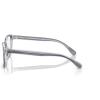 imageCoach Womens Hc6224u Universal Fit Square Prescription Eyewear FramesDark GreyLight GreyDemo Lens