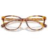 imageCoach Womens Hc6224u Universal Fit Square Prescription Eyewear FramesDark TortoiseCanaryDemo Lens