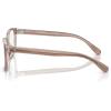 imageCoach Womens Hc6224u Universal Fit Square Prescription Eyewear FramesTransparent BrownGreyDemo Lens