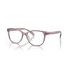 imageCoach Womens Hc6224u Universal Fit Square Prescription Eyewear FramesTransparent RoseBlushDemo Lens