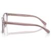 imageCoach Womens Hc6224u Universal Fit Square Prescription Eyewear FramesTransparent RoseBlushDemo Lens