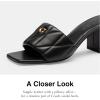 imageCoach Womens Holly Block Heel Sandal PlatformBlack