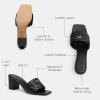 imageCoach Womens Holly Block Heel Sandal PlatformBlack