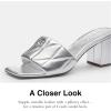 imageCoach Womens Holly Block Heel Sandal PlatformSilver