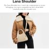 imageCoach Womens Polished Pebble Leather Lana Shoulder Bag 23Ivory