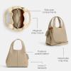 imageCoach Womens Polished Pebble Leather Lana Shoulder Bag 23Ivory