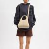 imageCoach Womens Polished Pebble Leather Lana Shoulder Bag 23Ivory