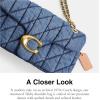 imageCoach Womens Tabby Shoulder Bag 26Indigo
